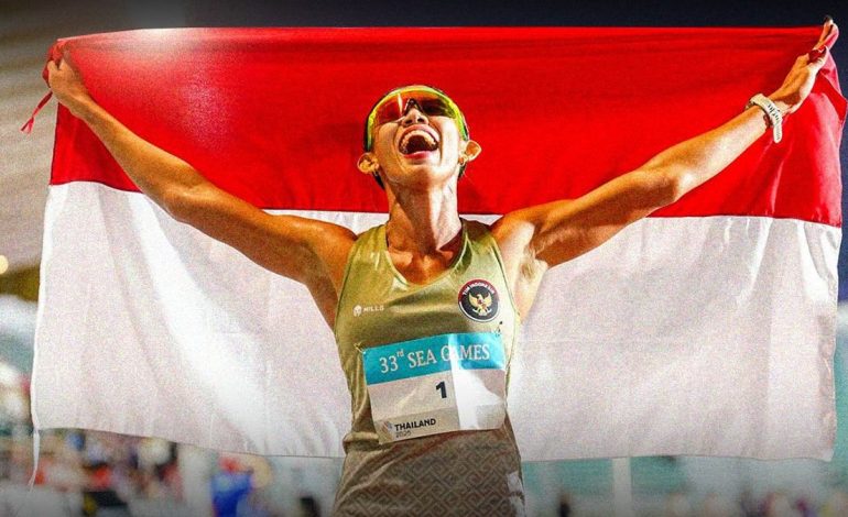 SEA Games 2025 : Emilia Nova Sumbang Emas Cabor Atletik